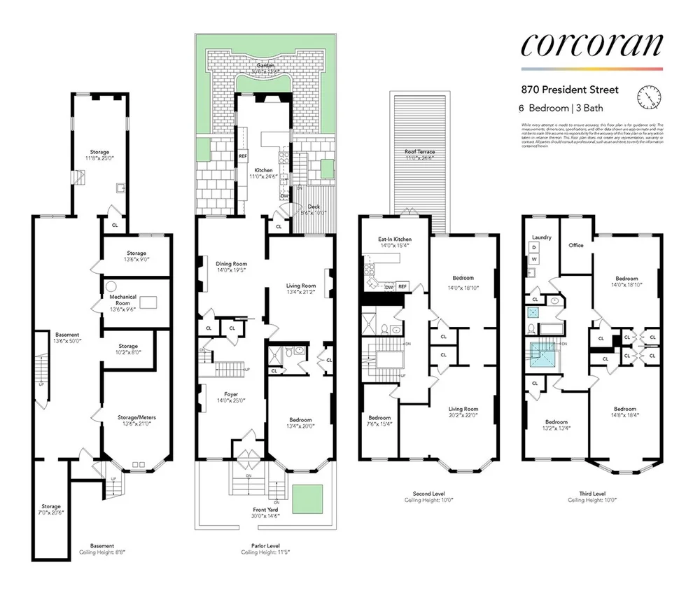Unit for sale at 870 PRESIDENT Street, Brooklyn, NY 11215