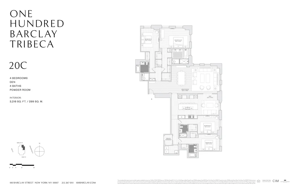 Unit for sale at 100 BARCLAY Street, Manhattan, NY 10007