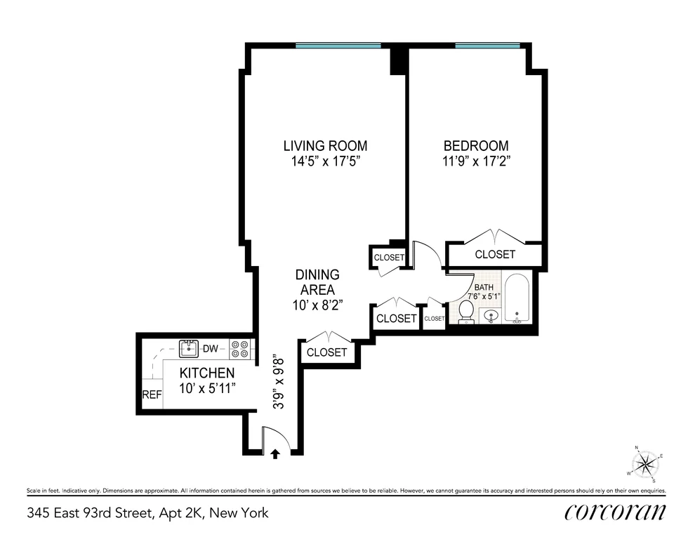 Unit for sale at 345 E 93rd Street, Manhattan, NY 10128