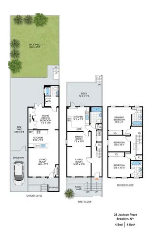 Unit for sale at 28 Jackson Place, Brooklyn, NY 11215