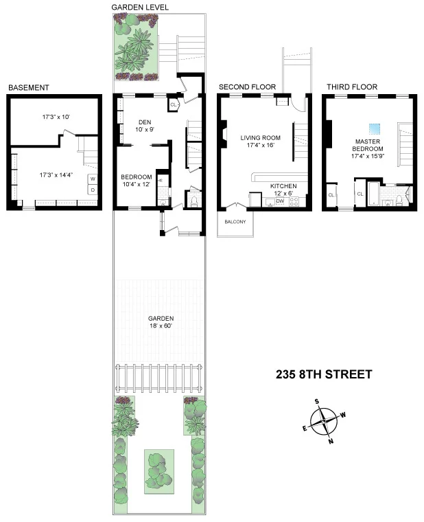 Unit for sale at 235 8th Street, Brooklyn, NY 11215