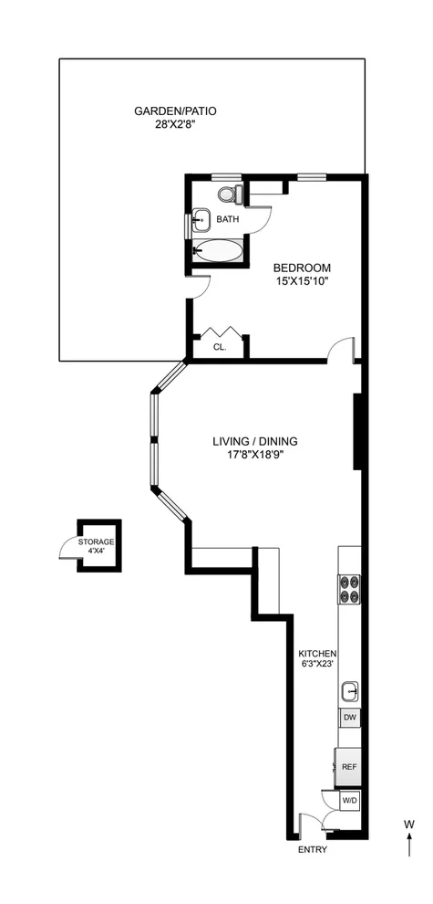 Unit for sale at 214 CARLTON Avenue, Brooklyn, NY 11205