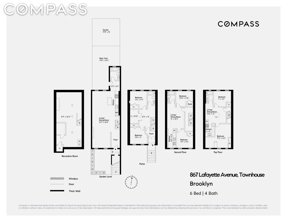 Unit for sale at 867 Lafayette Avenue, Brooklyn, NY 11221