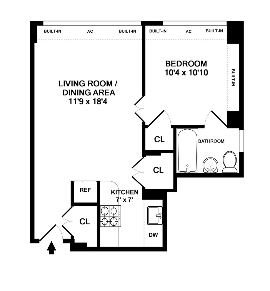 Unit for sale at 201 W 21st Street, Manhattan, NY 10011