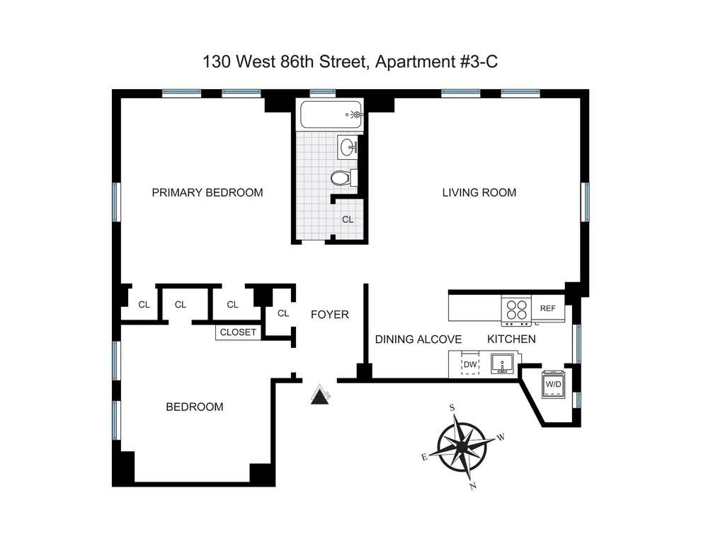 Unit for sale at 130 W 86TH Street, Manhattan, NY 10024