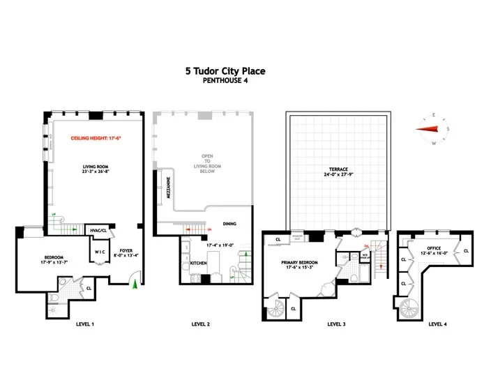 Unit for sale at 5 TUDOR CITY Place, Manhattan, NY 10017