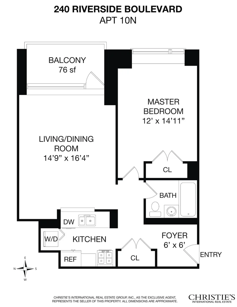 Unit for sale at 240 RIVERSIDE Boulevard, Manhattan, NY 10069