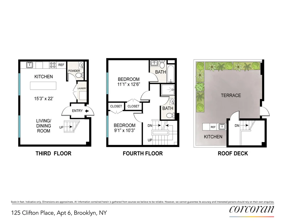 Unit for sale at 125 CLIFTON Place, Brooklyn, NY 11238