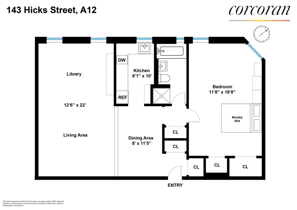 Unit for sale at 145 HICKS Street, Brooklyn, NY 11201