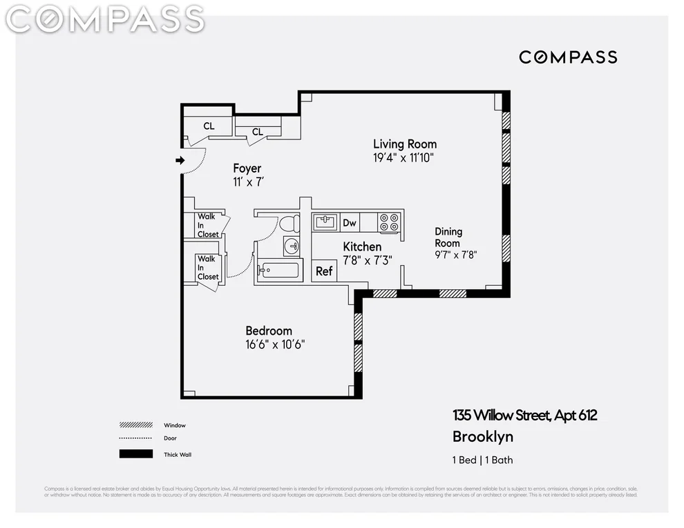 Unit for sale at 135 Willow Street, Brooklyn, NY 11201