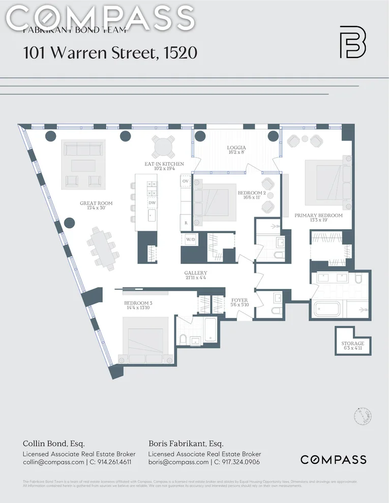 Unit for sale at 101 Warren Street, Manhattan, NY 10007