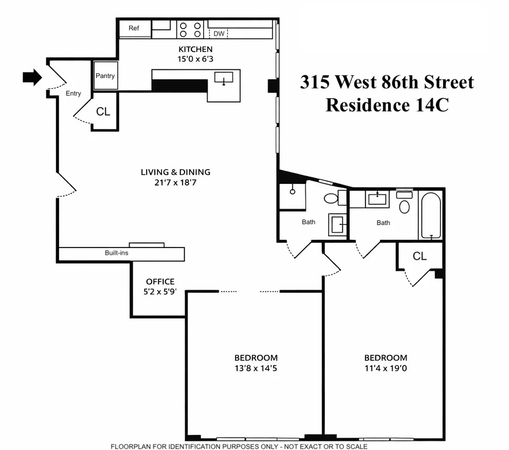 Unit for sale at 315 W 86th Street, Manhattan, NY 10024