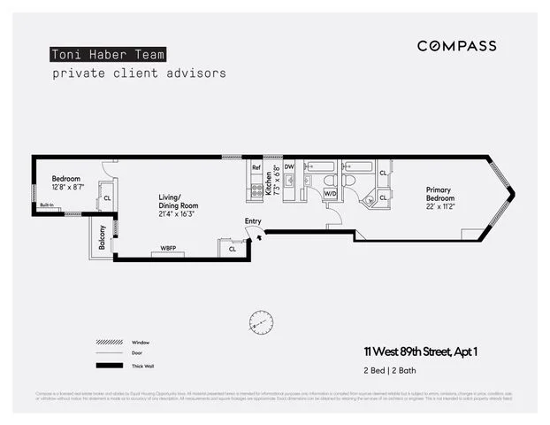 Unit for sale at 11 W 89th Street, Manhattan, NY 10024