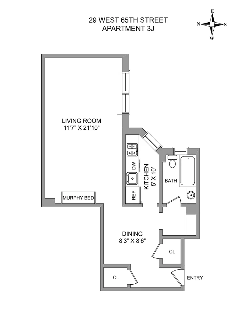 Unit for sale at 29 W 65TH Street, Manhattan, NY 10023