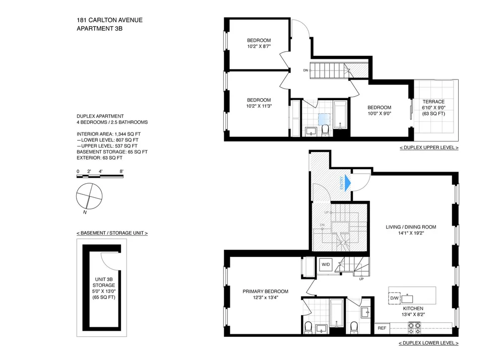 Unit for sale at 181 CARLTON Avenue, Brooklyn, NY 11205