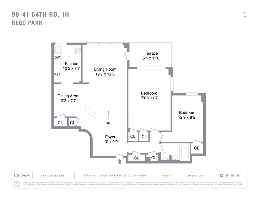 Unit for sale at 98-41 64TH Road, Queens, NY 11374