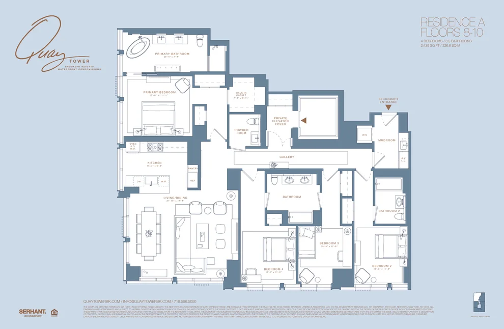 Unit for sale at 50 BRIDGE PARK Drive, Brooklyn, NY 11201