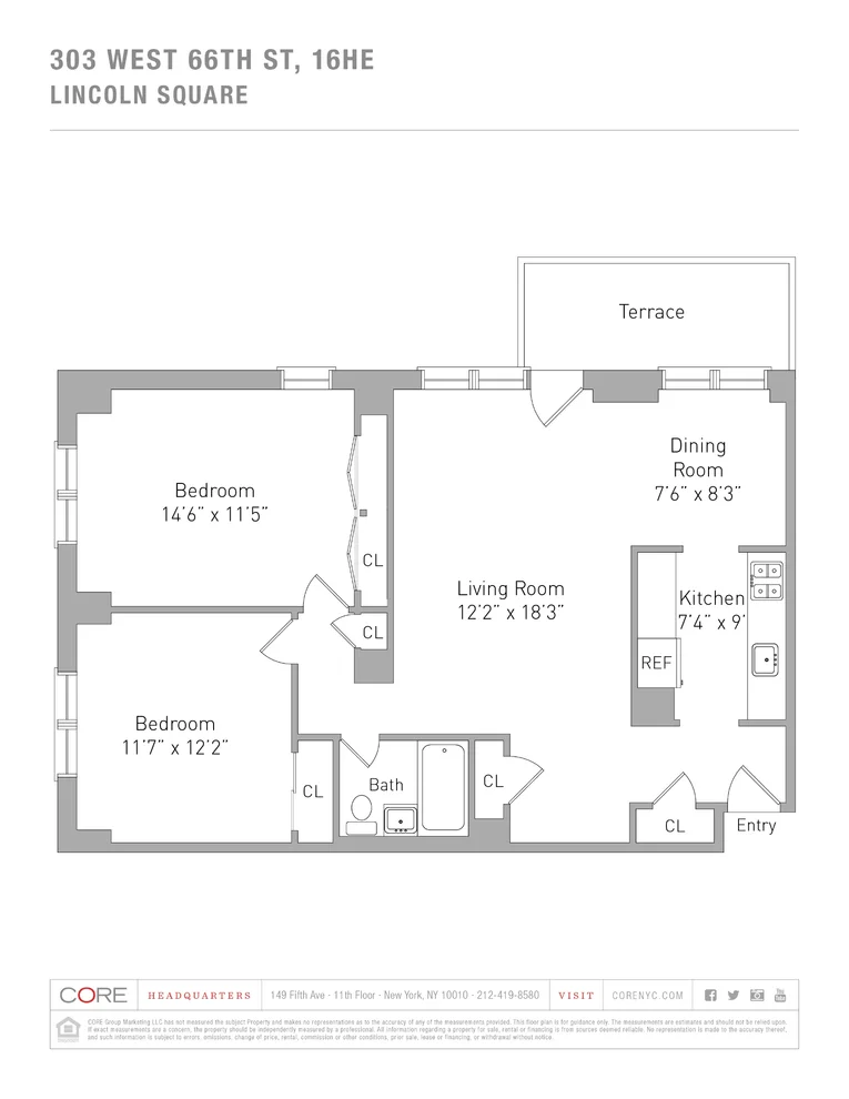 Unit for sale at 303 W 66TH Street, Manhattan, NY 10069