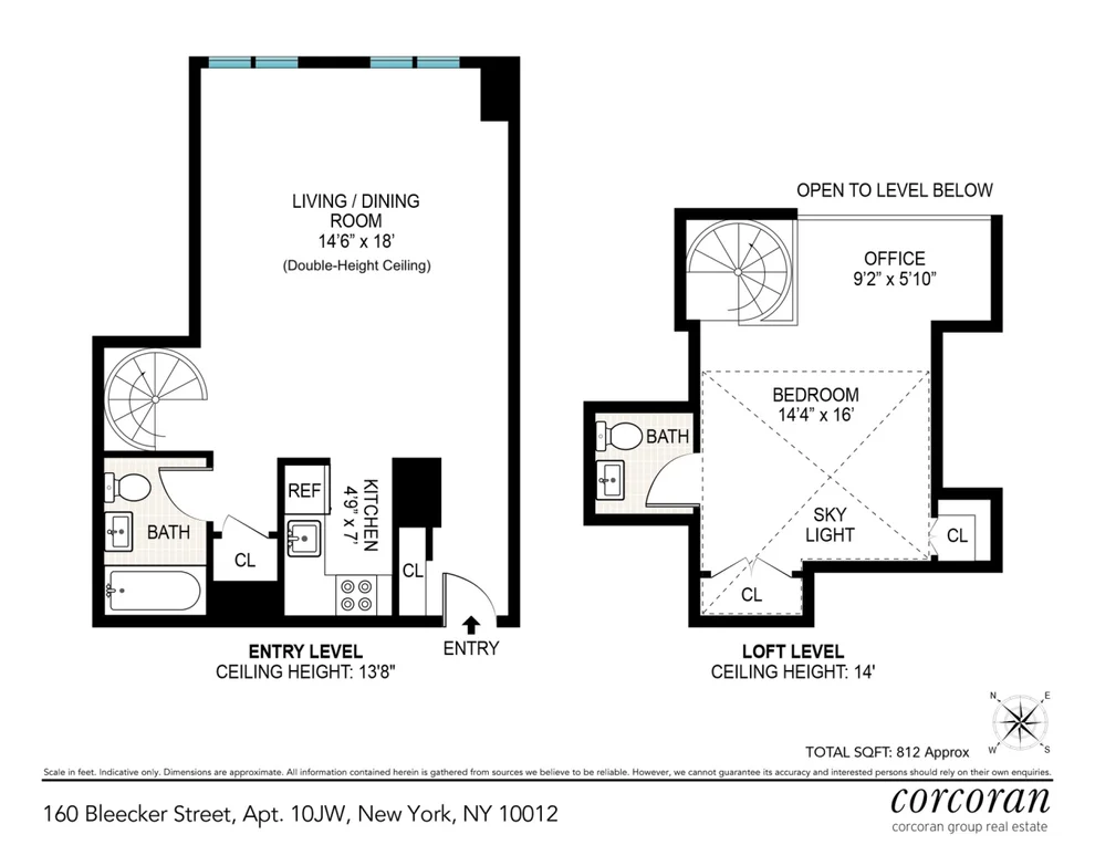 Unit for sale at 160 BLEECKER Street, Manhattan, NY 10012