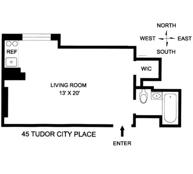 Unit for sale at 45 TUDOR CITY Place, Manhattan, NY 10017