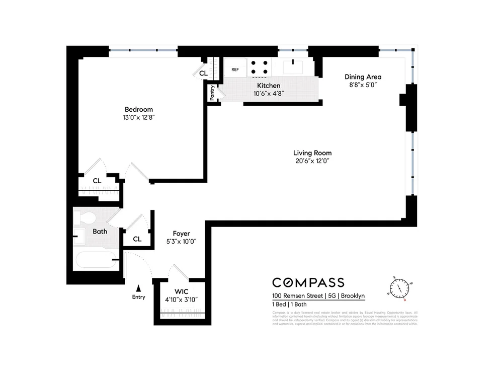 Unit for sale at 100 Remsen Street, Brooklyn, NY 11201