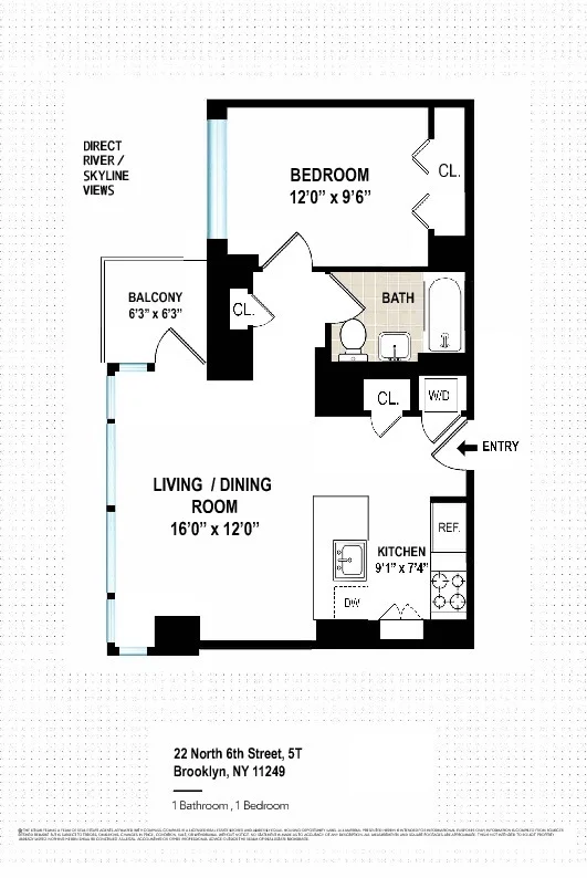 Unit for sale at 22 N 6th Street, Brooklyn, NY 11249