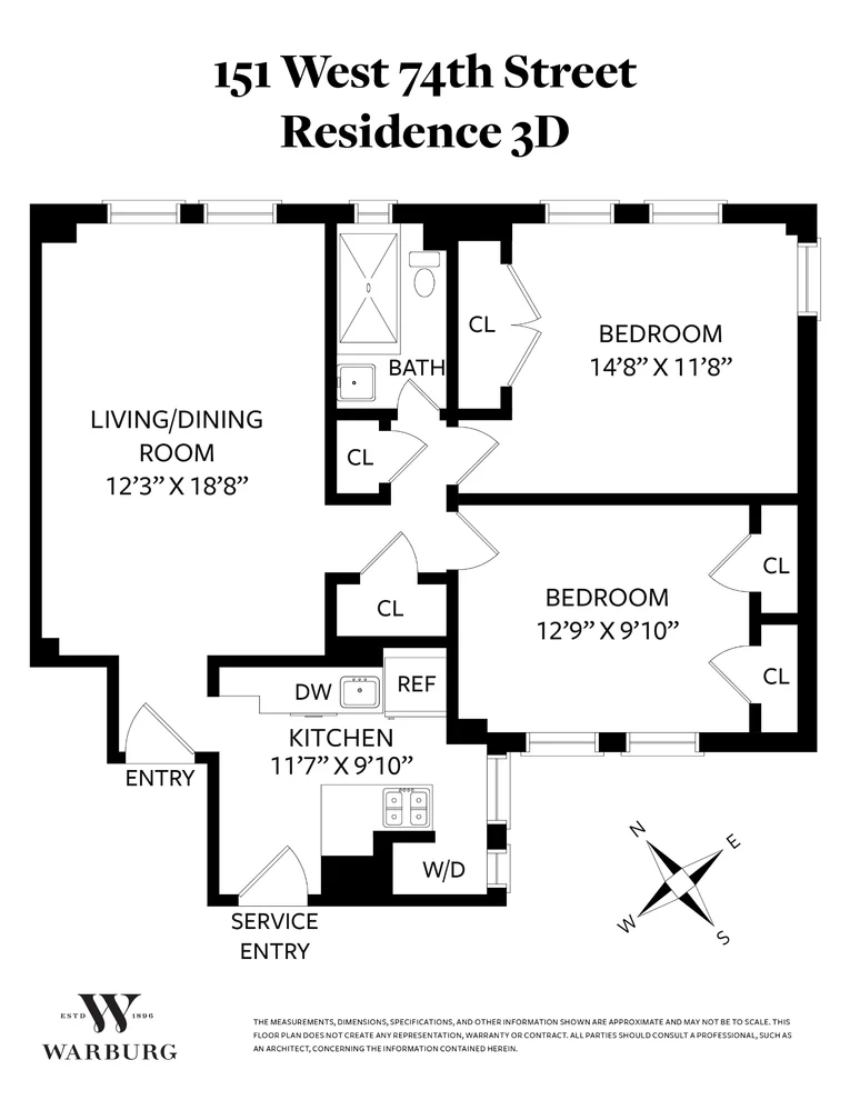 Unit for sale at 151 W 74TH Street, Manhattan, NY 10023