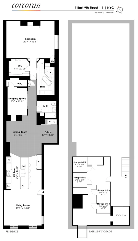 Unit for sale at 7 E 9TH Street, Manhattan, NY 10003
