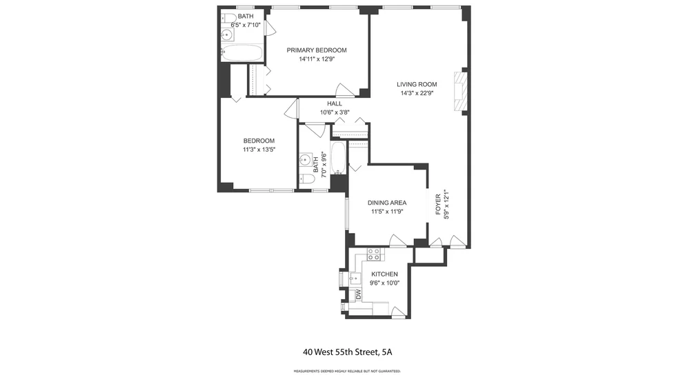 Unit for sale at 40 W 55TH Street, Manhattan, NY 10019