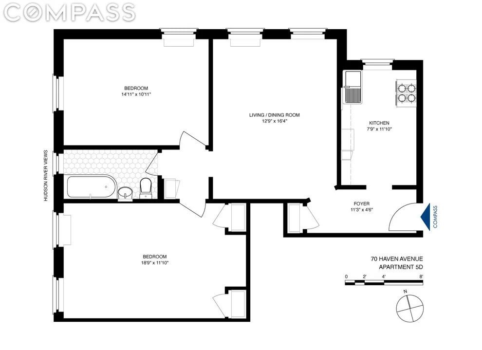 Unit for sale at 70 Haven Avenue, Manhattan, NY 10032