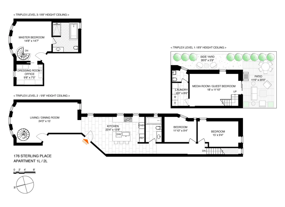Unit for sale at 176 STERLING Place, Brooklyn, NY 11217