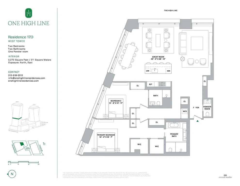 Unit for sale at 500 W 18TH Street, Manhattan, NY 10011