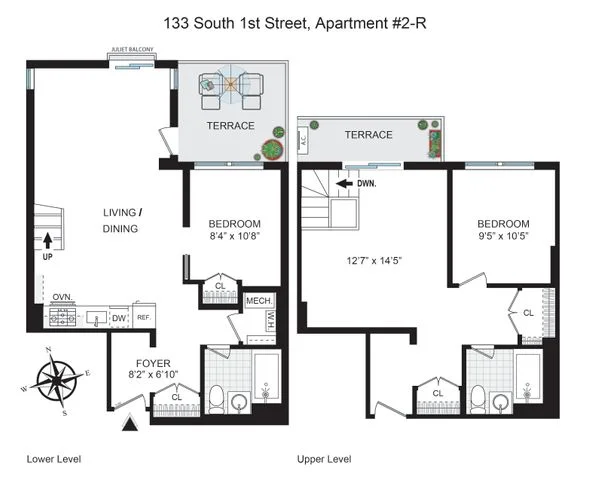 Unit for sale at 133 S 1st Street, Brooklyn, NY 11249