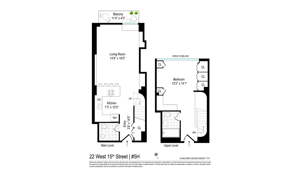 Unit for sale at 22 W 15TH Street, Manhattan, NY 10011