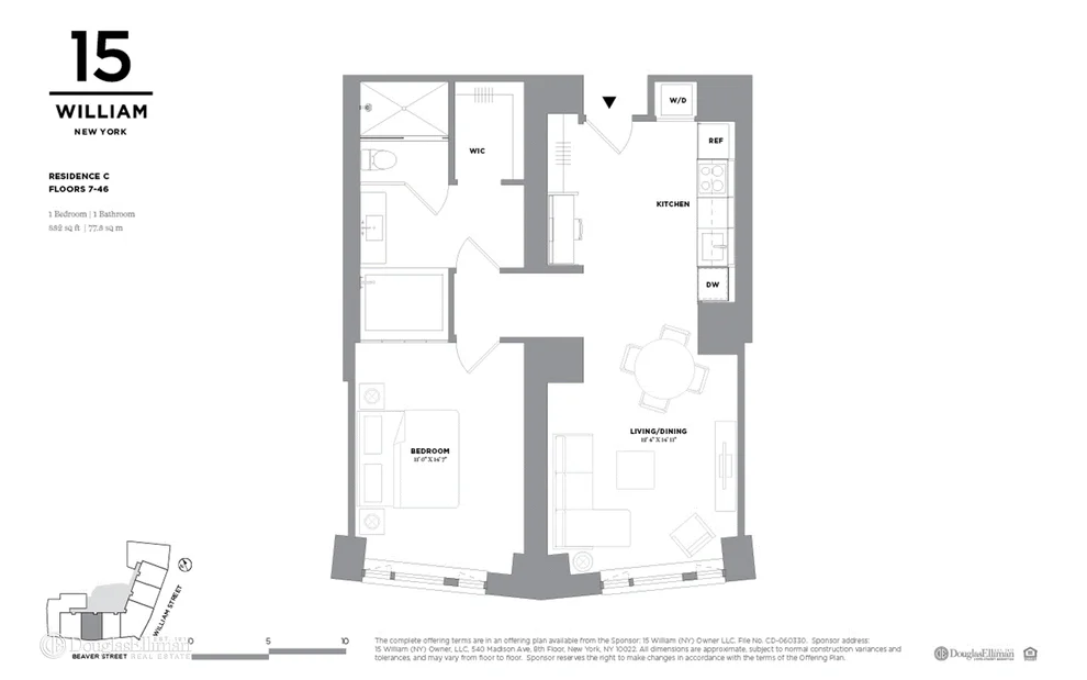 Unit for sale at 15 William Street, Manhattan, NY 10005