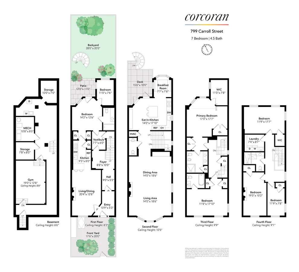 Unit for sale at 799 Carroll Street, Brooklyn, NY 11215