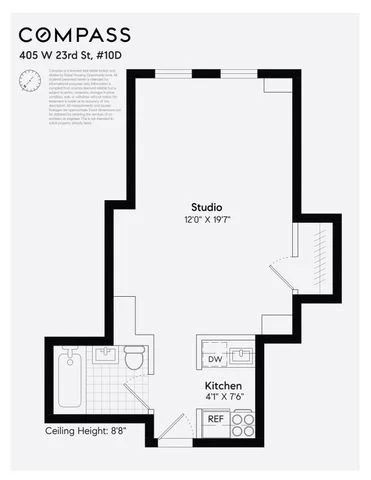 Unit for sale at 405 W 23rd Street, Manhattan, NY 10011