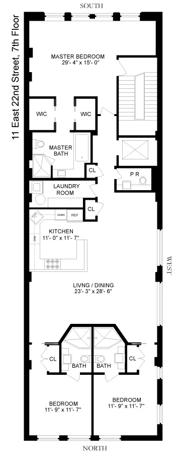 Unit for sale at 11 E 22ND Street, Manhattan, NY 10010