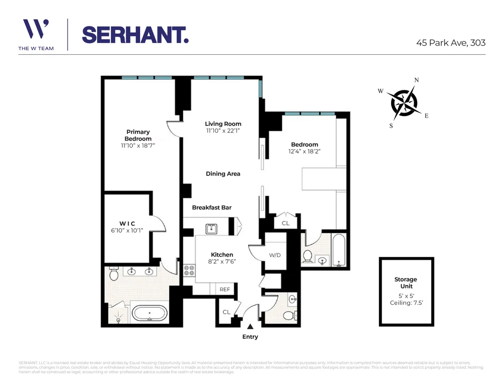 Unit for sale at 45 PARK Avenue, Manhattan, NY 10016