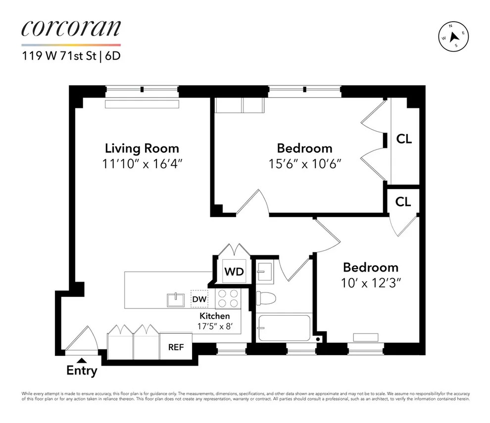 Unit for sale at 119 W 71st Street, Manhattan, NY 10023