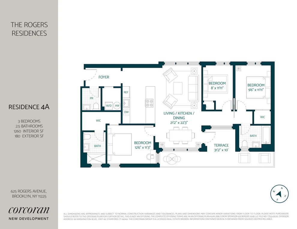 Unit for sale at 625 ROGERS Avenue, Brooklyn, NY 11225