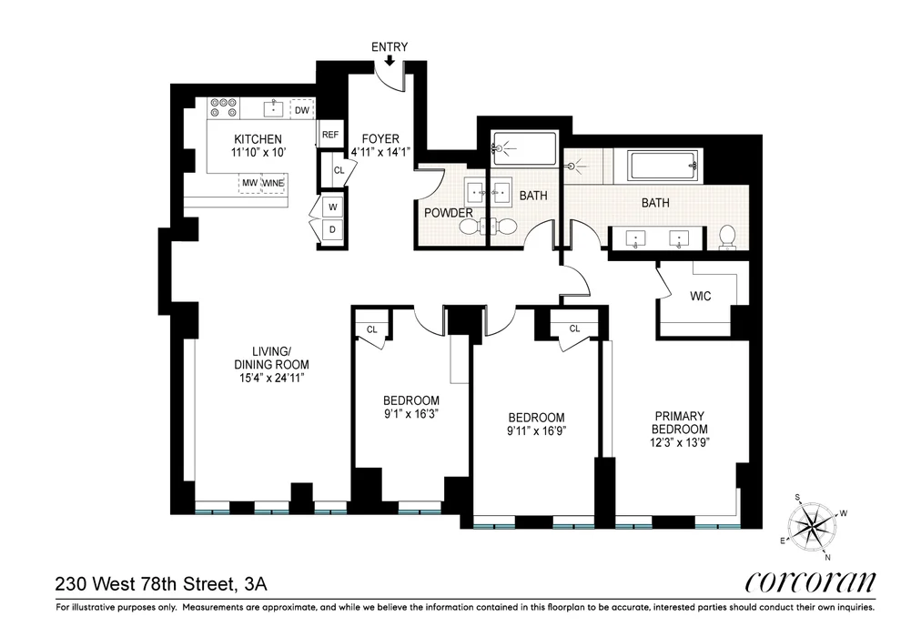 Unit for sale at 230 W 78TH Street, Manhattan, NY 10024