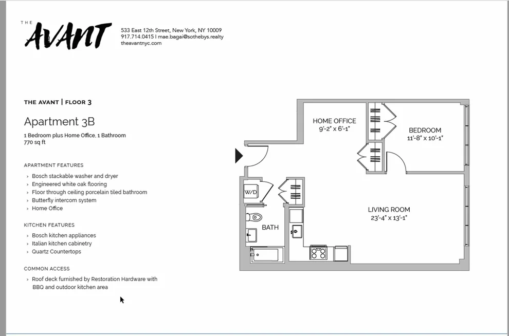 Unit for sale at 533 E 12TH Street, Manhattan, NY 10009