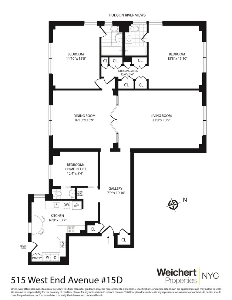 Unit for sale at 515 W End Avenue, Manhattan, NY 10024