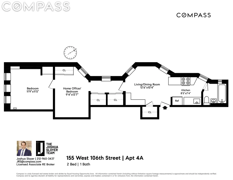 Unit for sale at 155 W 106th Street, Manhattan, NY 10025