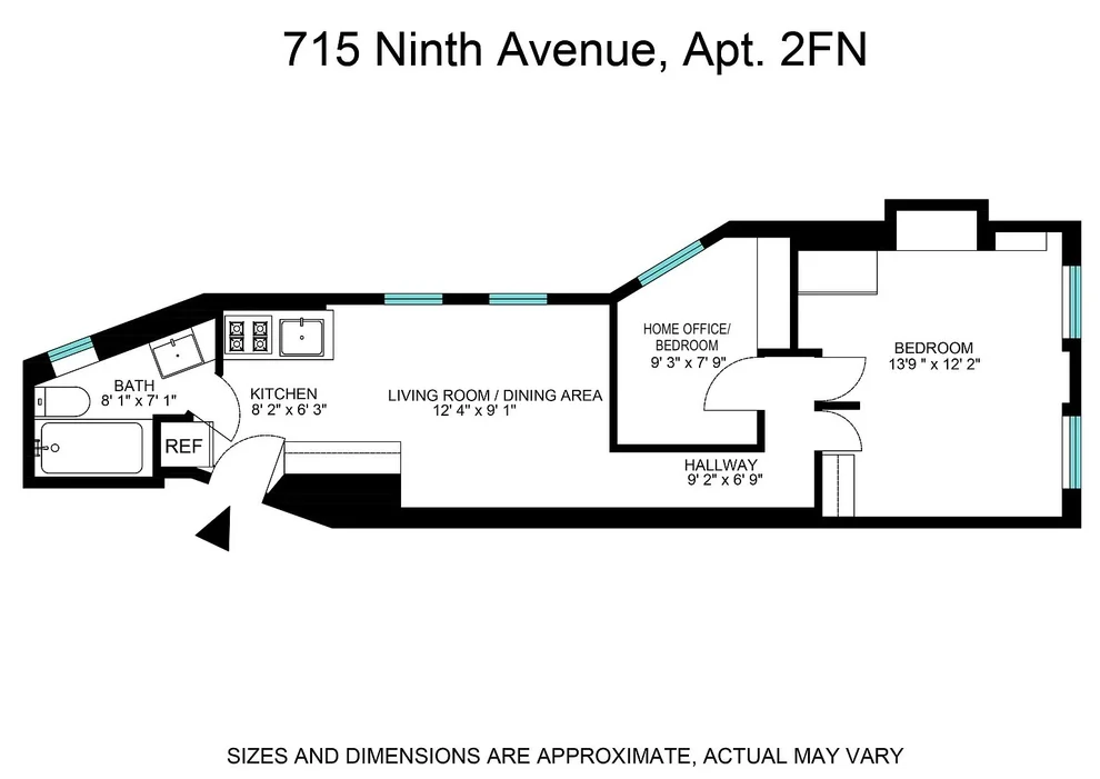 Unit for sale at 715 9th Avenue, Manhattan, NY 10019