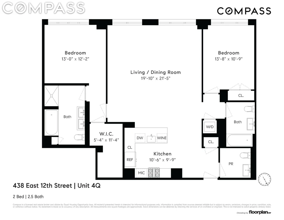 Unit for sale at 438 E 12th Street, Manhattan, NY 10009