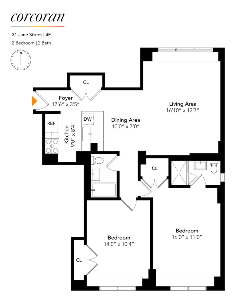 Unit for sale at 31 JANE Street, Manhattan, NY 10014