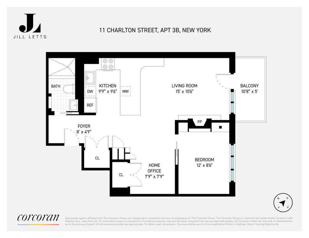 Unit for sale at 11 CHARLTON Street, Manhattan, NY 10014