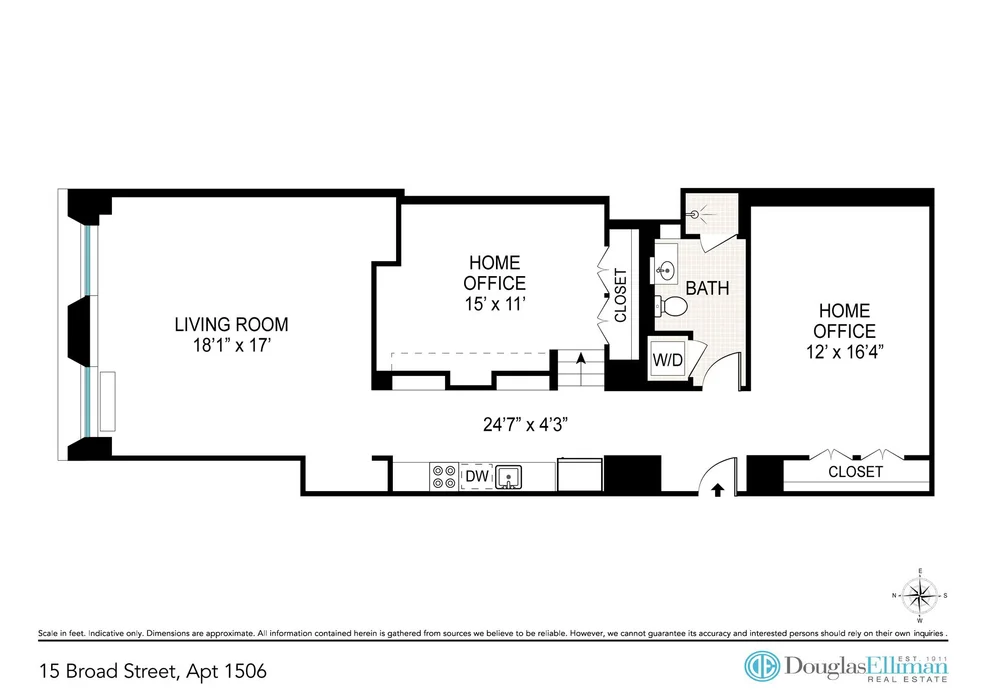 Unit for sale at 15 Broad Street, Manhattan, NY 10005